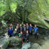 canyoning mezzanello: foto di gruppo del team tspace