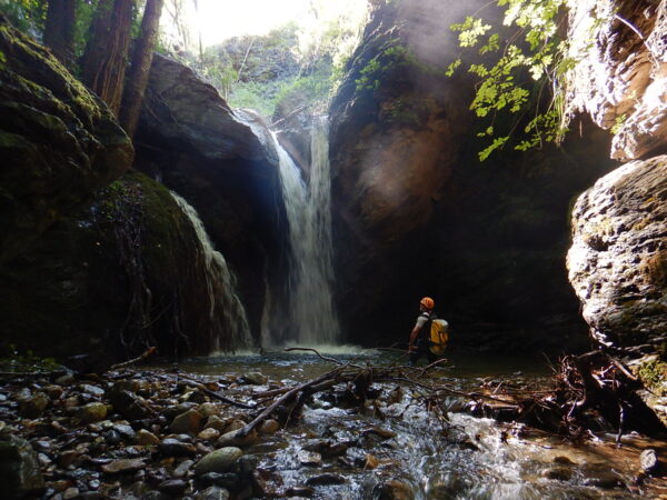 canyoning Calabria-torrente cardone in canyoning