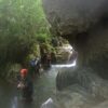academy: introduzione al canyoning - scatto in torrente jannello