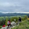 gruppo tspace durante un'escursione in sila alla pietra figliata di torre garga